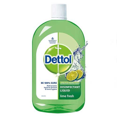 Dettol Disinfectant Liquid Cleaner Lime Fresh, 500ml-0