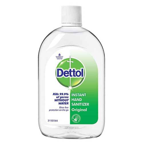Dettol Original Instant Hand Sanitizer, 500ml-0