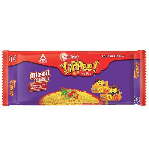 Sunfeast Yippee Mood Masala Noodles 4 in One Pack, 280g-0