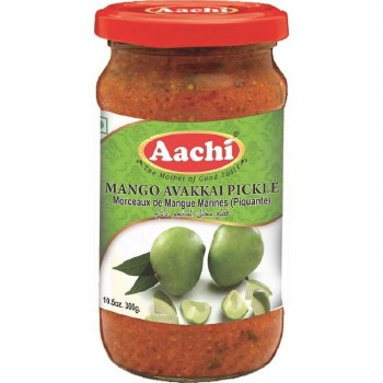 Aachi Mango Avakkai Pickle 300g + 75g Extra Bottle-0