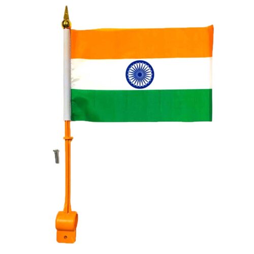 India Flag Bike Holder, 1N-0