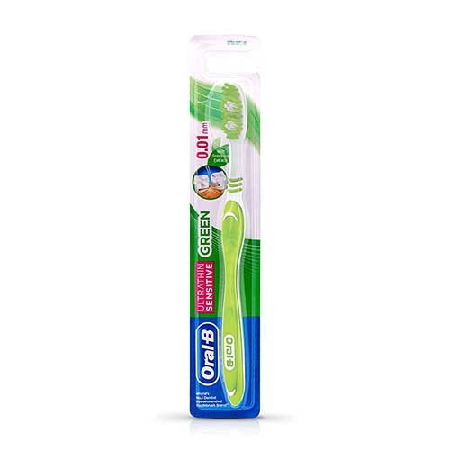 Oral B Ultrathin Green Sensitive Extra Soft Toothbrush, 1N-0