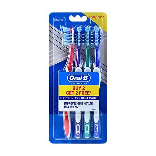 Oral B CrissCross Gum Care Toothbrush (Buy 2 Get 2 Free)-0