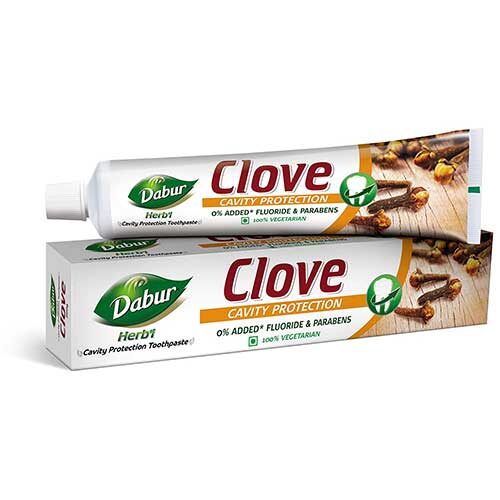 Dabur Herbal Clove Toothpaste, 45g-0