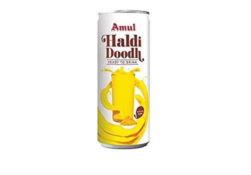 Amul Haldi Doodh 200 ml Can-0