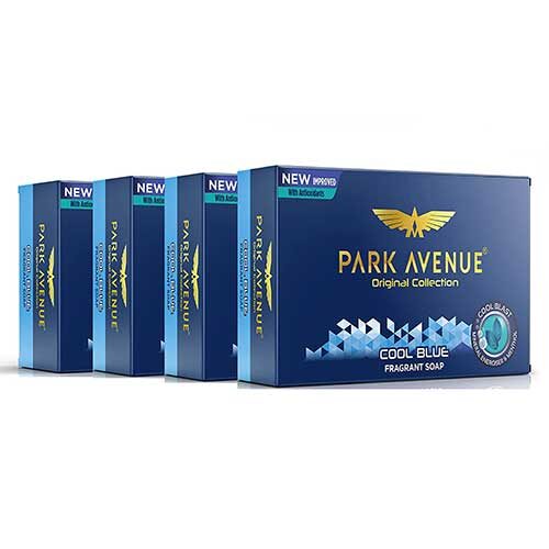 Park Avenue Cool Blue Soap, 125g Set of 4-0
