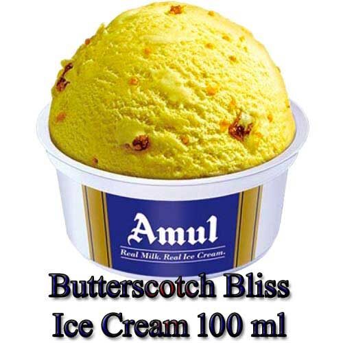 Amul Butterscotch Bliss Ice Cream, 100ml-0