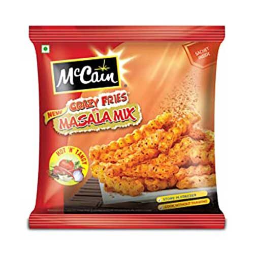 Mc Cains Crazy Fries With Masala Mix, 400g -0