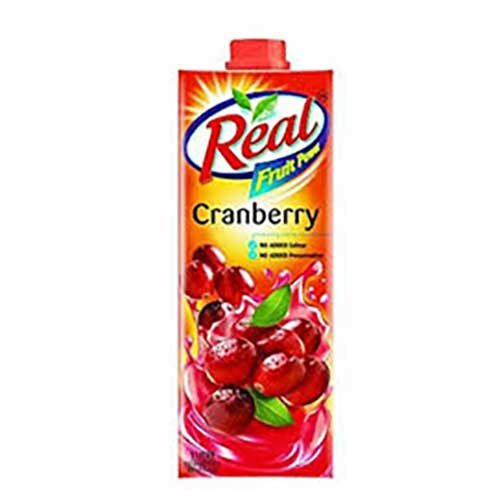 Dabur Real Cranberry Fruit Juice, 1lt-0