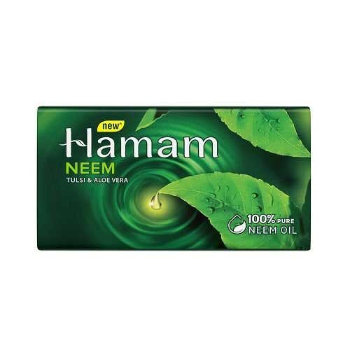 Hamam Neem Tulsi and Aloevera Soap, 100g-0