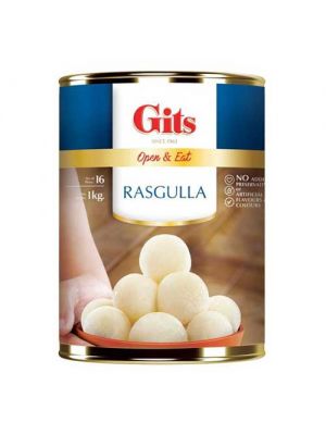 Gits Rasgulla, 500g Tin (8 Pics)-0