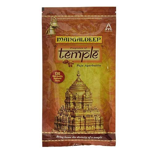 Mangaldeep Fragrance Of Temple, 130 Sticks-0