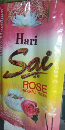 Hai Sai Rose Incense Sticks, 160 g-0