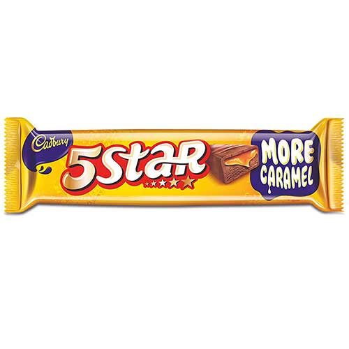 Cadbury 5 Star Chocolate Bar, 25g-0