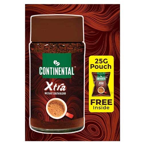 Continental Xtra Instant Coffee Jar (50g+25g free)-0