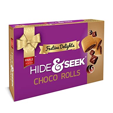 Parle Platina Hide & Seek Choco Rolls, 250g (20packs*12.5g)-0