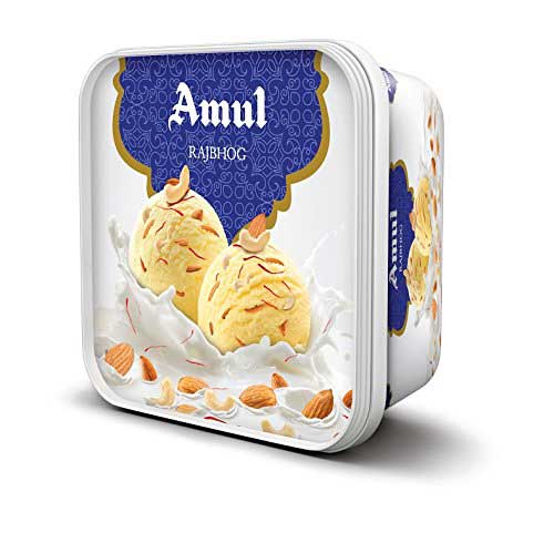 Amul Rajbhog Ice Cream, 1lt Tub-0