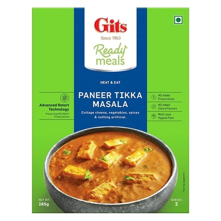 Gits Ready Meals Paneer Tikka Masala, 285g-0
