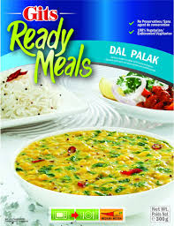 Gits Ready Meals Dal Palak, 300g-0