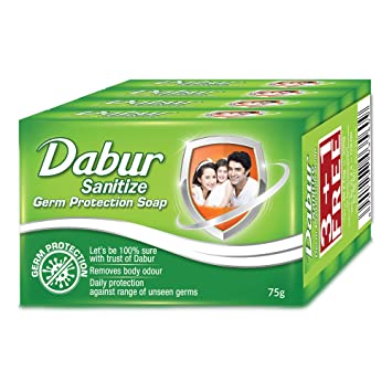 Dabur Sanitize Germ Protection Soap (3+1 Free), 4N*75g -0