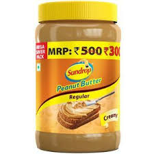 Sundrop Peanut Butter, Regular Creamy, 924g-0