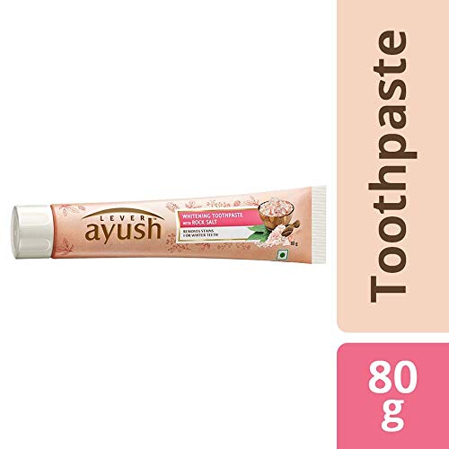 Ayush Whitening Toothpaste 80 g Rock Salt