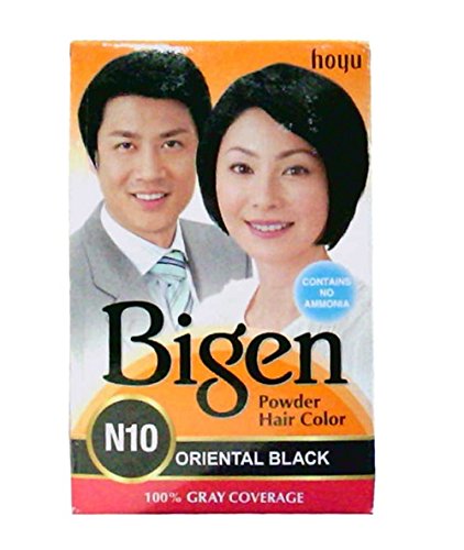 Bigen Powder Hair Color, Oriental Black N10