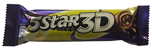 Cadbury 5 Star Chocolate Bar - 3D, 45g Pack