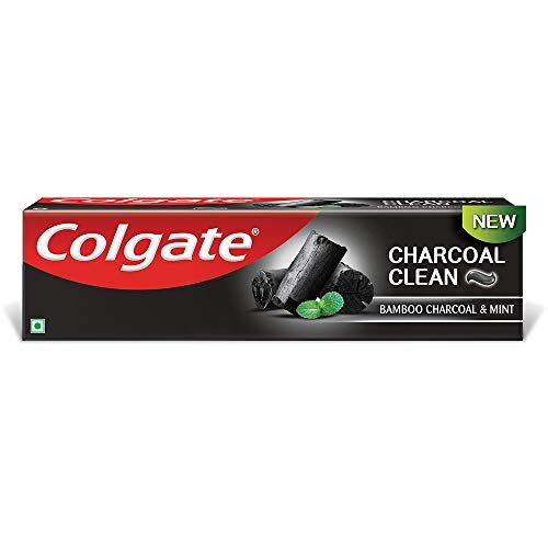 Colgate Charcoal Clean Toothpaste, Bamboo Charcoal and Mint Black Gel â€“ 120g