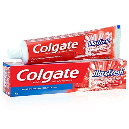 Colgate Toothpaste Maxfresh Spicy Fresh 80 g Red Gel