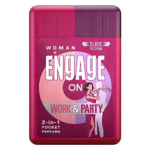 Engage On 2-In-1 Pocket Perfume Woman Work & Party, 28 ml