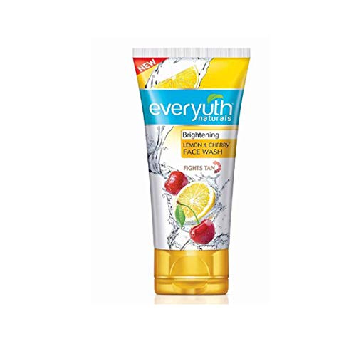 Everyuth Naturals Brightening Lemon Cherry Face Wash, 50 g