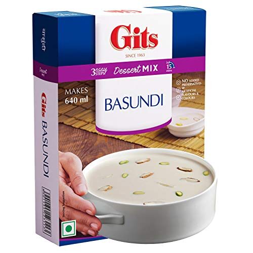 Gits Instant Basundi Dessert Mix, 125g