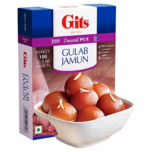 Gits Instant Gulab Jamun Dessert Mix, 500g