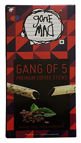 Gone Mad Gang of 5 Premium Coffee Sticks, 100g Carton