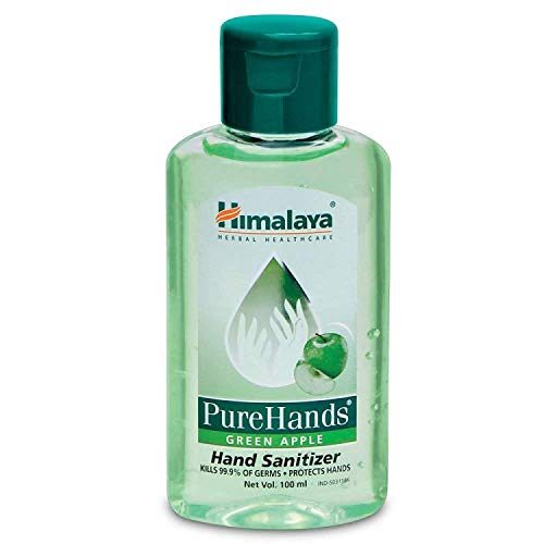 Himalaya Herbals Pure Hands Hand Sanitizer 100 ml Green Apple