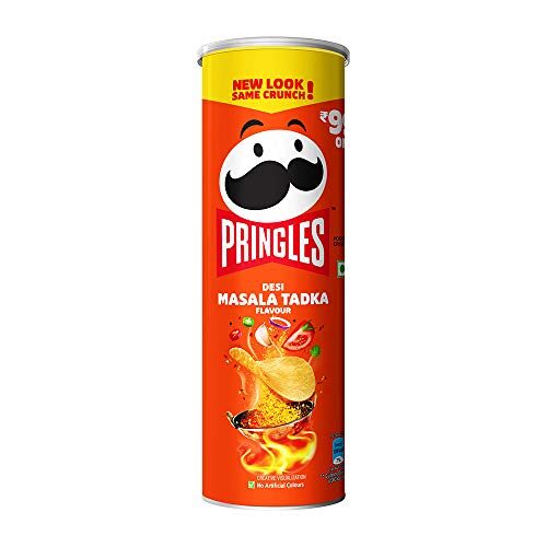 Kellogg's Pringles Desi Masala Tadka, 107 g