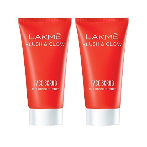 LakmÃ© Blush & Glow Strawberry Face Scrub, 50g