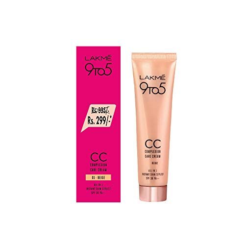 Lakme 9 to 5 Complexion Care Face Cream, Beige, 30g