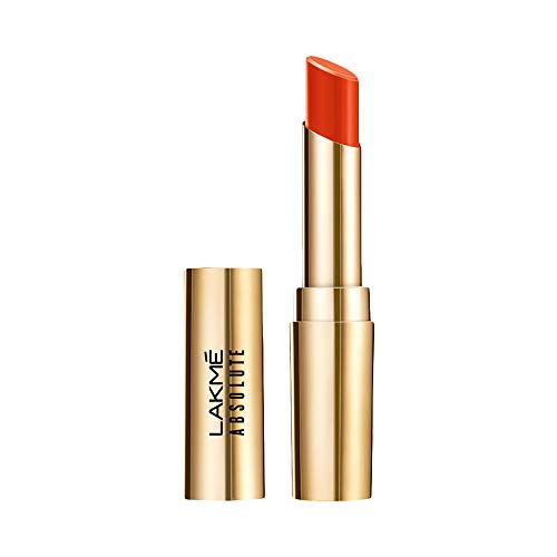 Lakme Absolute Matte Ultimate Lip Color with Argan Oil, Orange Country, 34 g