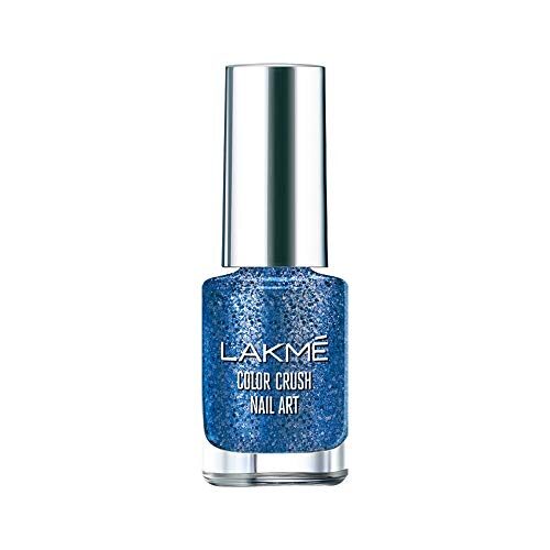 Lakme Color Crush Nail Art P3, Blue, 6 ml