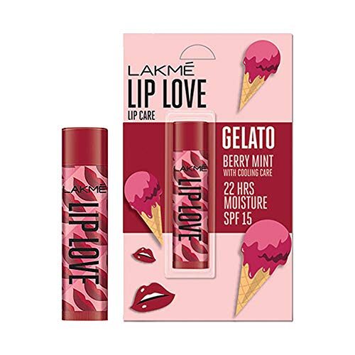 Lakme Lip Love Gelato Chapstick, Berry Mint, 45 g
