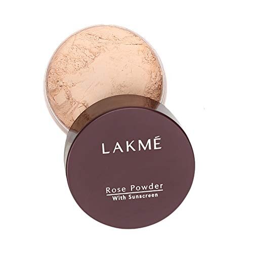 Lakme Rose Face Powder With Sunscreen, Soft Pink, 40 g