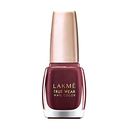 Lakme True Wear Nail Color, Reds and Maroons 401, 9 ml