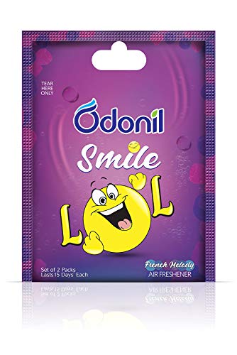 Odonil Smile Bathroom and Car Freshener 2 Pieces Lol