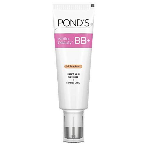 POND'S BB+ Cream, Instant Spot Coverage + Natural Glow, 02 Medium, 50 g