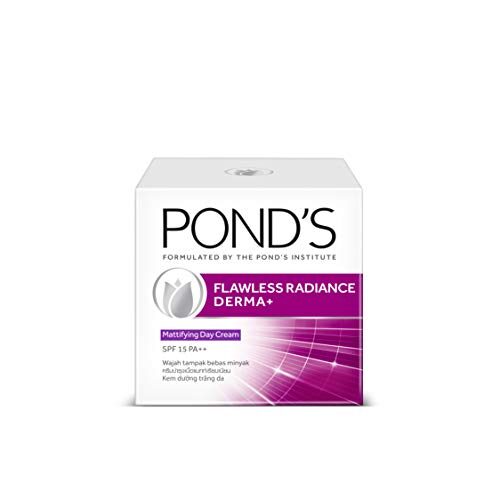 Ponds Flawless Radiance Derma+ SPF 15 PA+++ Mattifying Day Cream, 50g