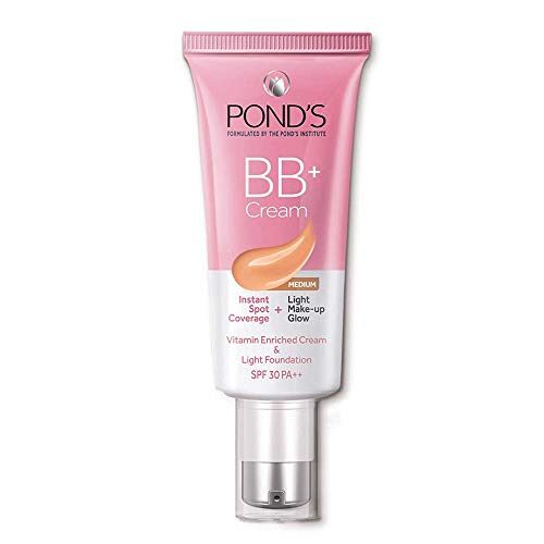 Ponds BB+ Cream, Instant Spot Coverage + Natural Glow, 02 Medium 30 g