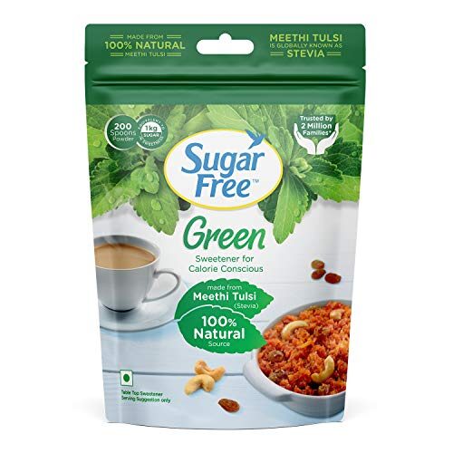 Sugarfree Green 100% Natural Made From Stevia - 200gm Pouch