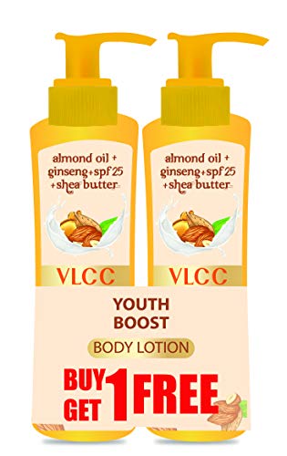 VLCC Youth Boost Body Lotion SPF 25 PA, 400 ml Buy 1 Get 1 Free